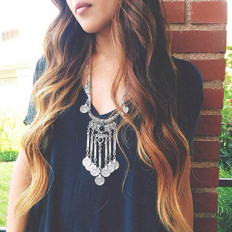 Ethnic Fashion Co In - LOVBEAFAS moda Maxi Collier Femme Bijoux