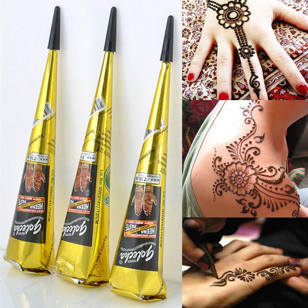 Ethnic Fashion India - Naturalne tymczasowe Flash pasta do tatuażu