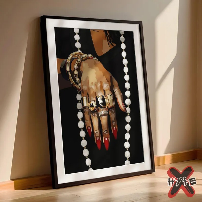 1 szt. bezramowy, nowoczesny,  – Ethnic Modern Fashion recenzja i cena